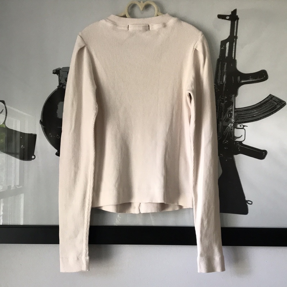 AMO Women's Cardigan - Light Gray - Picture 4 of 16